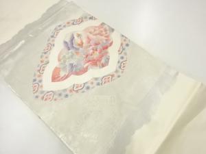 花鳥模様織り出し名古屋帯